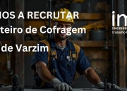 Carpinteiro de Cofragem (M/F)